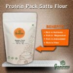 Protein Pack Sattu Flour 1 kg-Graminway