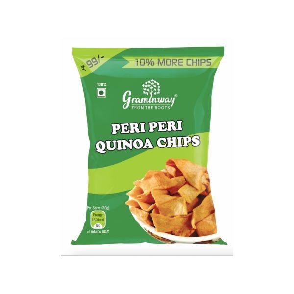 Quinoa Chips Peri Peri -front- Graminway