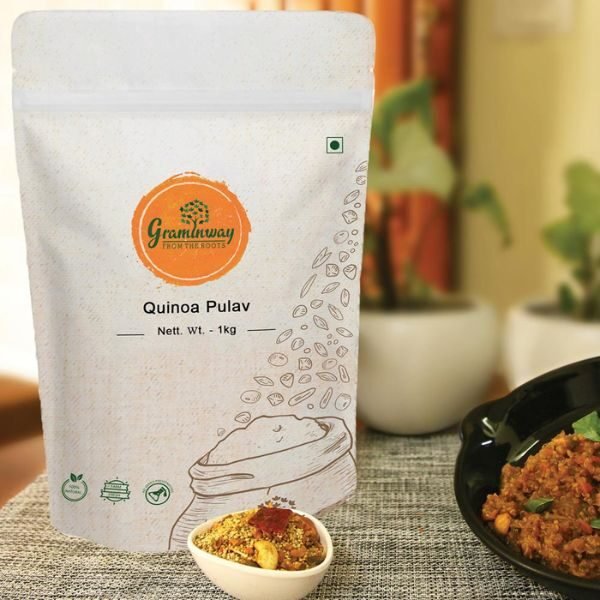 Quinoa Pulav 1 kg-front-Graminway