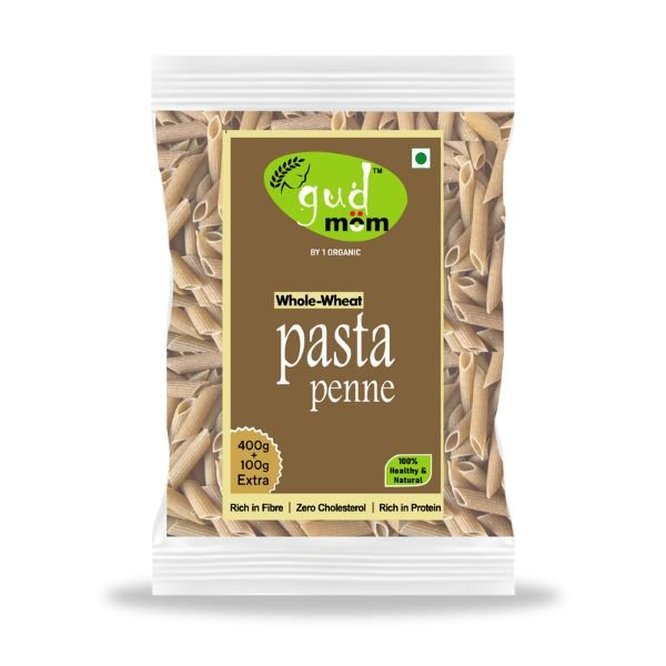 Gudmom Whole Wheat Pasta Penne-1