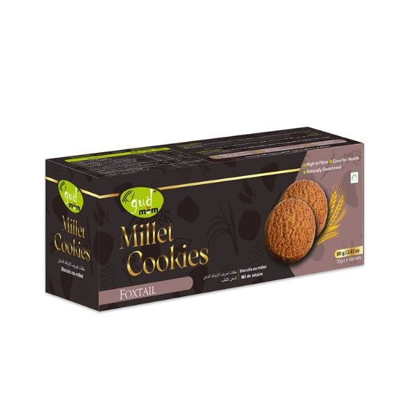 Gudmom Foxtail Millet Cookies 80 gm