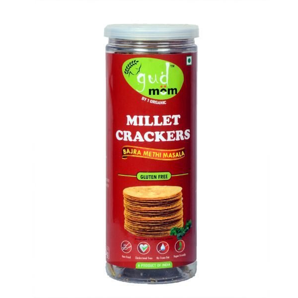 Gudmom Bajra Millet Crackers-1