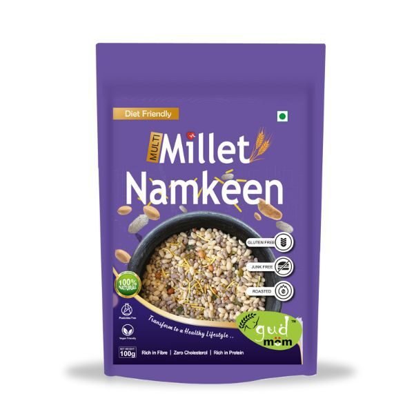 Multi Millet Namkeen-front-Gudmom