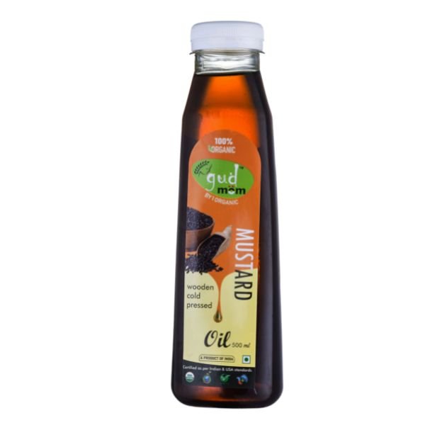 Organic Cold Pressed Mustard Oil-front-gudmom