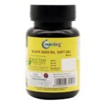 Blackseed oil soft gel 60 Capsule-back-nutriorg