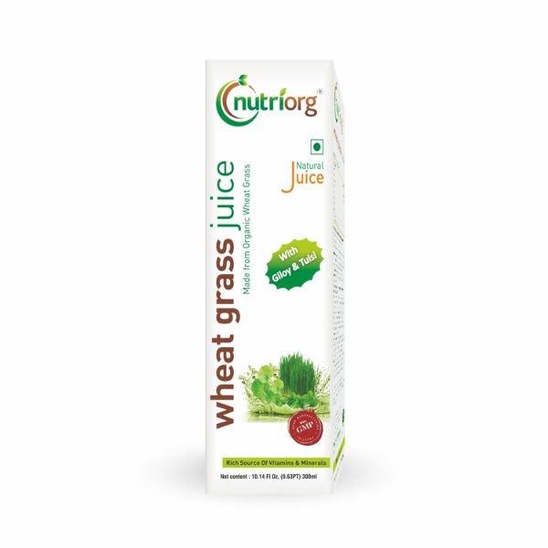 Wheatgrass Juice-front-Nutriorg