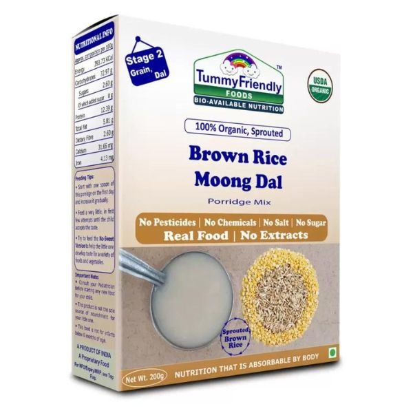 Sprouted-Brown-Rice-Moong-Dal-Porridge-Mix-front-tummy friendly food