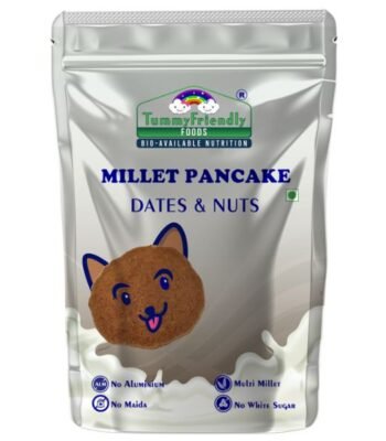 Aluminium-Free Dates and Nuts Pancake Mix Millet Pancake Mix With D6-front-Tummy Friendly Foods
