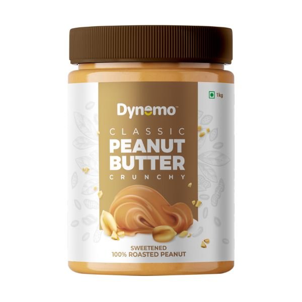 Classic Crunchy peanut butter Front-Dynemo