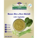 Organic Brown Rice and Oats Khichdi Mix With Vegetables For Toddlers3-front-Tummy Friendly Foods