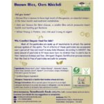 Organic Brown Rice and Oats Khichdi Mix With Vegetables For Toddlers3-back-Tummy Friendly Foods