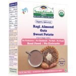 Organic Sprouted Ragi, Almond, Oats & Sweet Potato Porridge Mix5-front-Tummy Friendly Foods