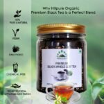 Premium Black Whole Leaf Tea 100 gm front-Hillpure organic