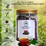 Premium Black First Flush Whole Leaf Tea 100 gm front-Hillpure organic