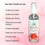 Himalayan Rose Water 100 ml-front1-hillpure organic