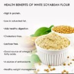 White Soyabean Flour 1000 gm-benefits-Hillpure organic