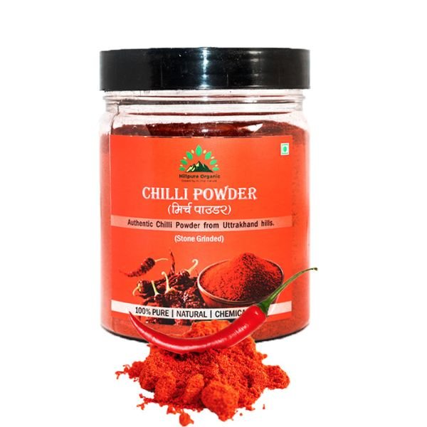 Organic Orion-Hillpure Organic Chilli Powder 200 gm front