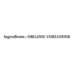 Coriander powder ING-organic shastra