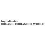 Coriander whole ING-organic shastra