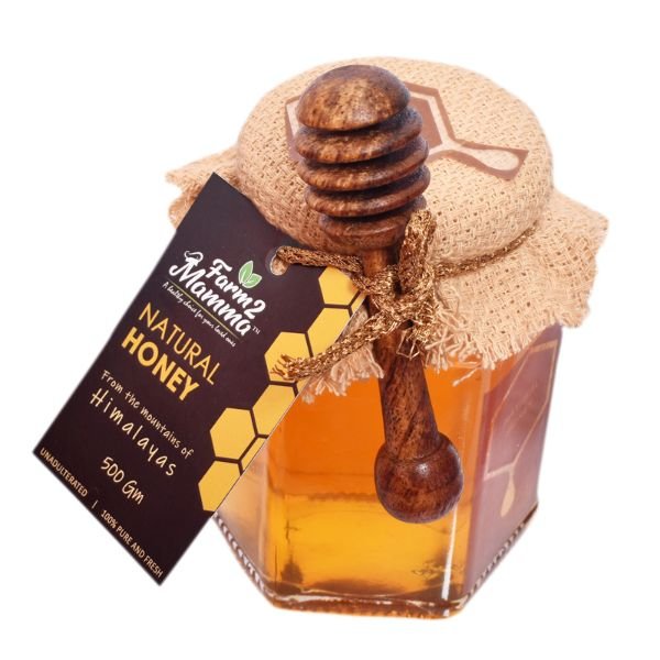 Organic Orion-Farm2Mamma 100% Pure Organic Multiflora Honey from Himalayas back