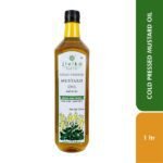 Cold Pressed Mustard Oil 1ltr front-jivika organics