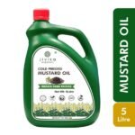 Cold Pressed Mustard Oil 5ltr front-jivika organics