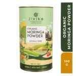 Organic Moringa Powder 100gms front-Jivika organics