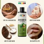 Organix Mantra Avocado Oil for Hair Growth, Moisturizing Skin & Face Massage 100% Pure, Na (6)