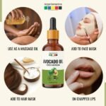 Organix Mantra Avocado Oil for Hair Growth, Moisturizing Skin & Face Massage 100% Pure, Nat (4)