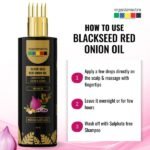 Organix Mantra Black Seed Red Onion Oil with Argan, Jojoba, Hibiscus, Curry Leaves, Tea (5)