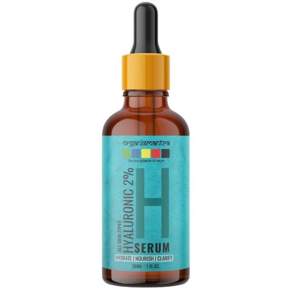 Organix Mantra Hyaluronic Acid 2% Serum for Intense Hydration, Glowing Skin & Fines Lines, 30ML (3)