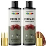 Jojoba Oil, 100% Pure, Natural & Cold Pressed Oil Organic, 120 ml x 2-front-organix mantra