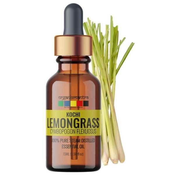 Kochi Lemongrass Essential Oil-front-Organix Mantra