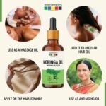 Moringa Oil,100% Pure, Natural & Cold Pressed Organic Oil-use2-organix mantra