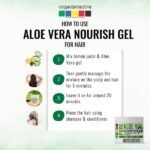 Pure Aloe Vera Nourish Gel -use-Organix Mantra