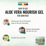 Pure Aloe Vera Nourish Gel -use-Organix Mantra