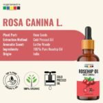 Rosehip Seed Oil, 100% Pure, Natural & Cold Pressed Organic Oil-5-organix mantra