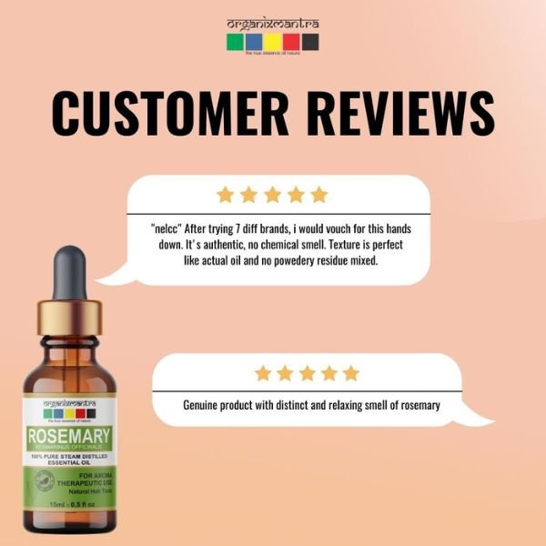 Organix Mantra Rosemary Essential Oil 15 ml, Best Deals