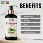 Tea Tree & Curry Leaves Premium Hair Growth Biotin Ultra Mild Shampoo-benefits- Organix Mantra