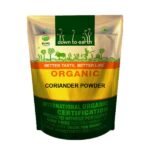 Coriander Powder 250 gm front-Down to earth