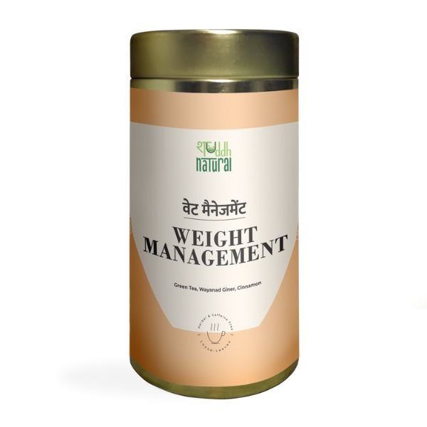 Weight Management Green tea 75 gm-front- Shuddh Natural
