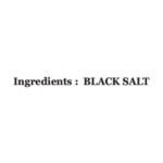 black salt ( Kala Namak) ING-organic shastra