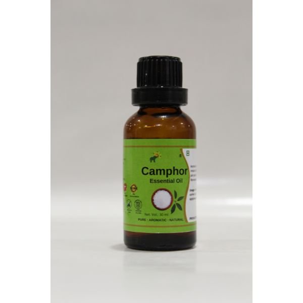 Camphor Oil 30 ml-front1-Teja organics