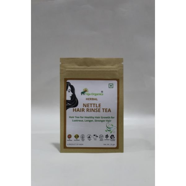 Nettle Hair Rinse Tea 20 gm front-Teja organics