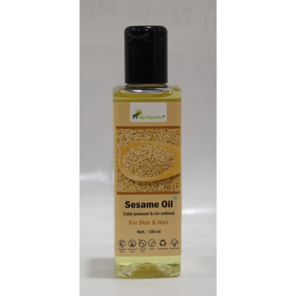 Sesame Oil-front1-Teja Organics