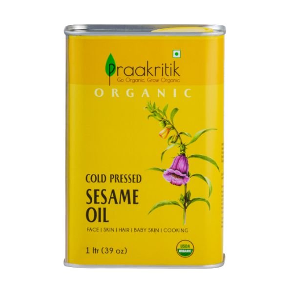 Praakritik Organic Cold Pressed Sesame Oil 1 Ltr9