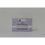 Rose & Lavender Soap 125 gm-front-Teja Organics
