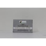 Charcoal & Shea-butter Soap 125 gm-front-Teja Organics