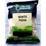 White Poha 500 gm front-Nisarg natural