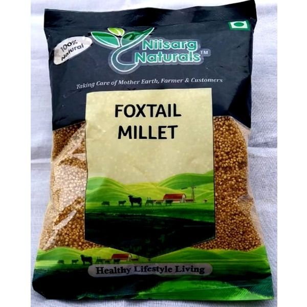 organic orion-Nisarg Naturals Foxtail Millet 500 gm front